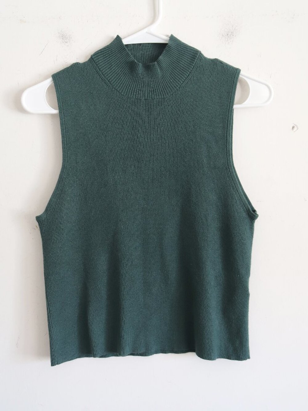 Madewell Sleeveless Teal Sweater Top - Size XL